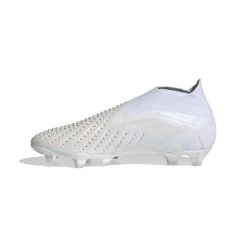 Scarpe Da Calcio Adidas Predator Accuracy+ FG - Pearlized Pack -Negozio Di Attrezzature Per Il Calcio adidas gw4559 4 footwear photography side medial center view white 000