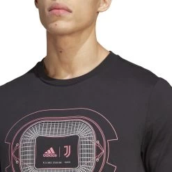 ADIDAS Maglietta Juventus Turin Graphic -Negozio Di Attrezzature Per Il Calcio adidas hs9801 7 apparel on model detail view 1 white