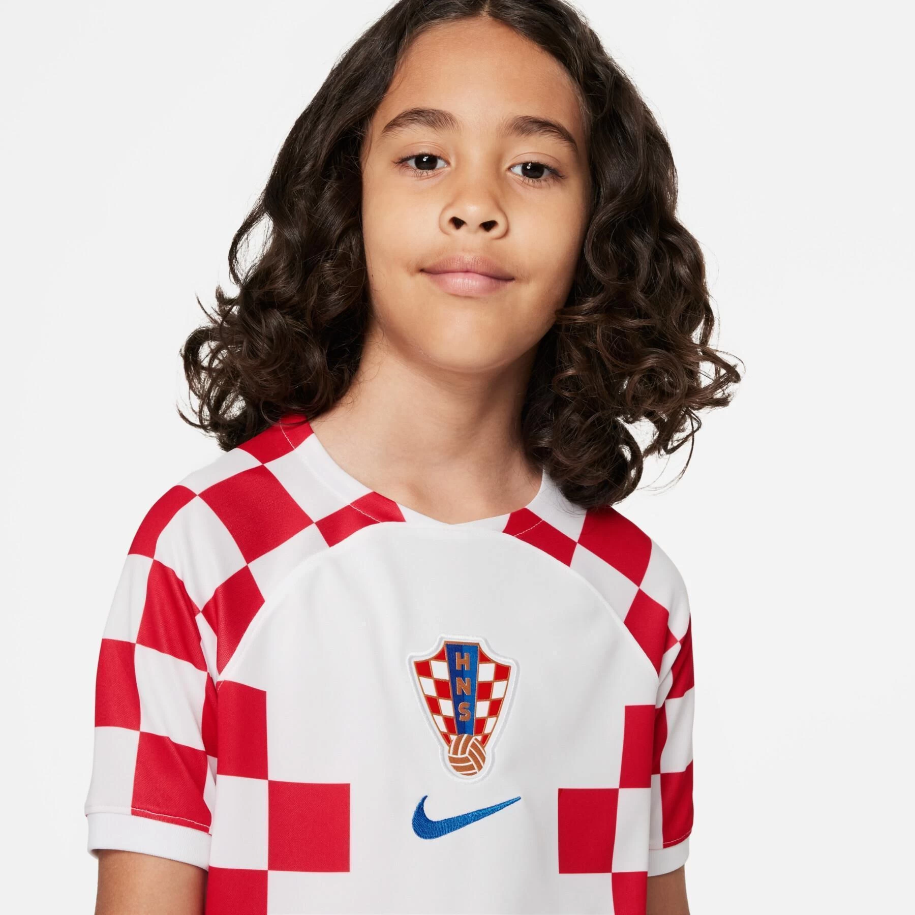 Nike Maglia Home Dei Mondiali 2022 Per Bambini Croatie 4 Nike Maglia Home Dei Mondiali 2022 Per Bambini Croatie - immagine 2