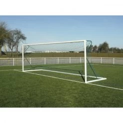 2 Porte Da Calcio A 11 In Alluminio, Trasportabili 7,32 X 2,44 M MARACANA