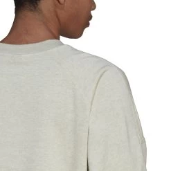 Felpa Da Donna Adidas Sportswear Studio Lounge Summer -Negozio Di Attrezzature Per Il Calcio he1717 10 apparel on model detail view 3 white