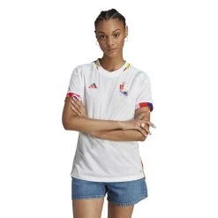 ADIDAS Maglia Outdoor Donna Coppa Del Mondo 2022 Belgique -Negozio Di Attrezzature Per Il Calcio he6636 4 apparel on20model standard20view white